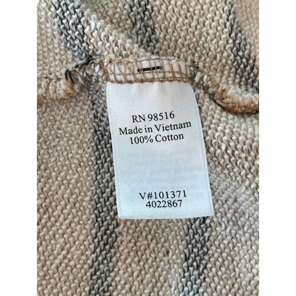 Coldwater Creek Size 16 (XL) Sweatshirt Pullover Tan &  Black‎ - Picture 4 of 4